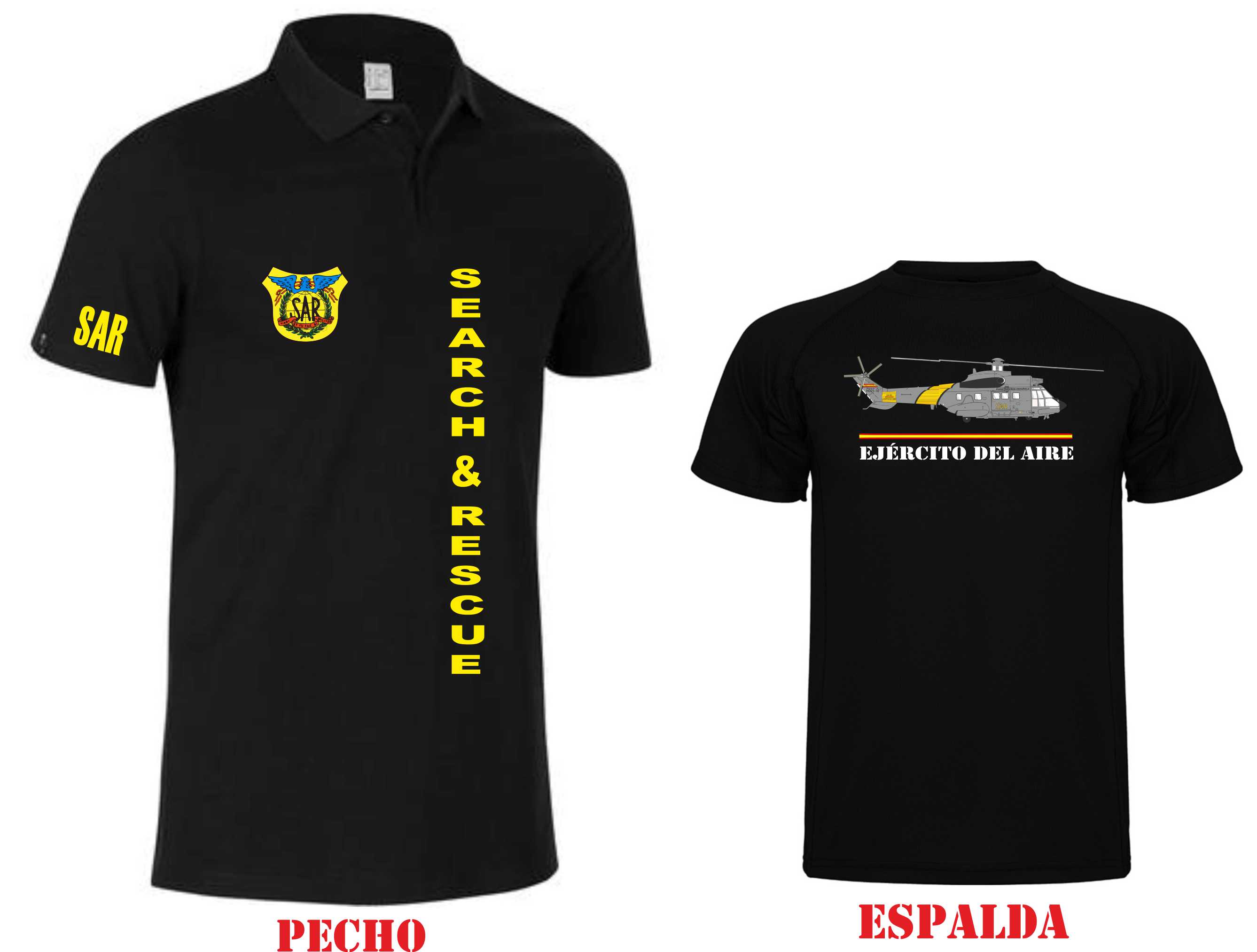 Polo SAR " Search & Rescue " Ejercito del Aire